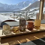 公寓 Alphubel Peak 萨斯费